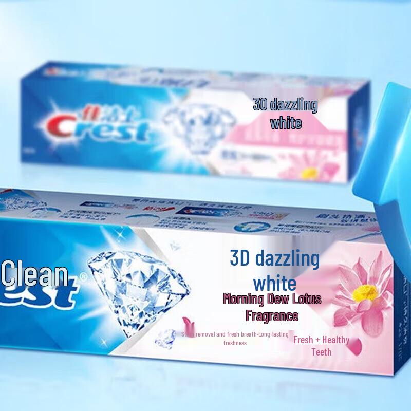 

Crest 3D White Morning Dew Lotus Toothpaste