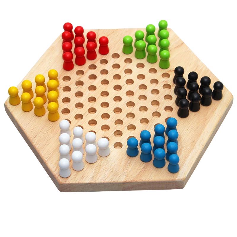 Brangdy Wooden Checkers Game