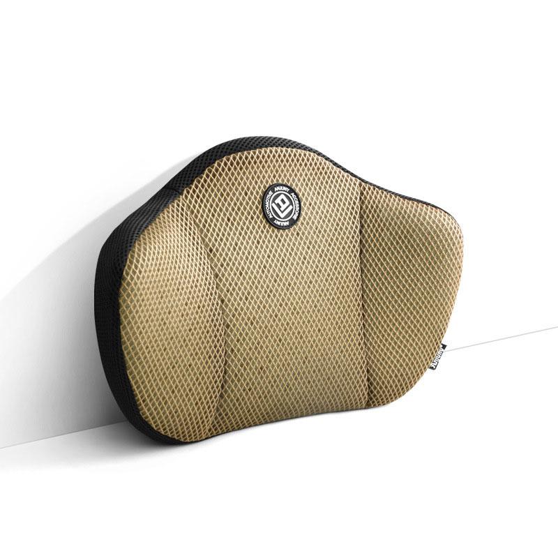Polymer Car Neck Pillow Lumbar Support Breathable Waist Cushion Comfort Travel Vehicles Supplies Automobile Interior Accessories