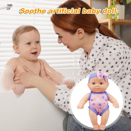 Păpușă pentru înotător Păpușă de înot de simulare impermeabilă cu articulații mobile Costum de baie detașabil Non-toxic