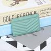2026 Women Credit Card Holder Wallet Luxury Slim Credit Card Cases Holder Sheepskin Leather Minimalist Front Pocket Small Wallet