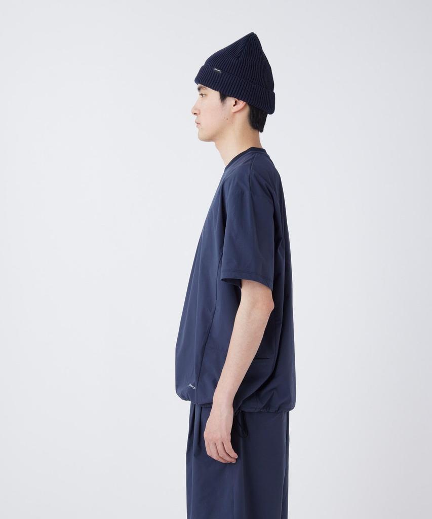 ComfortFlex Short Size M [Snow Peak] T-Shirt CS-26SU014 T-shirt, Sleeve, Men's/Women's, BLACK,