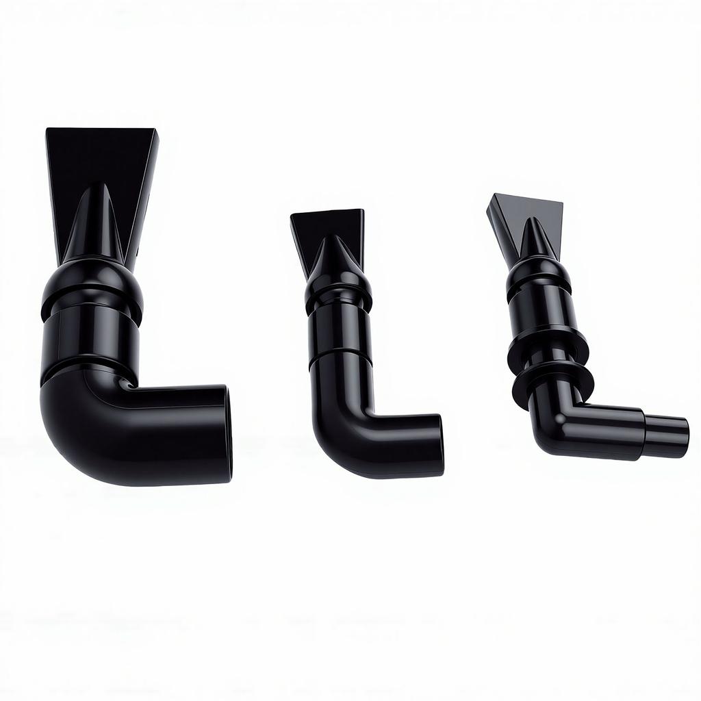 3PCS Fish Tank Water Outlet Nozzle Rotatable Plastic Aquarium Pump Duckbill Nozzle Water Outlet Pipe Fitting 10 15 23mm