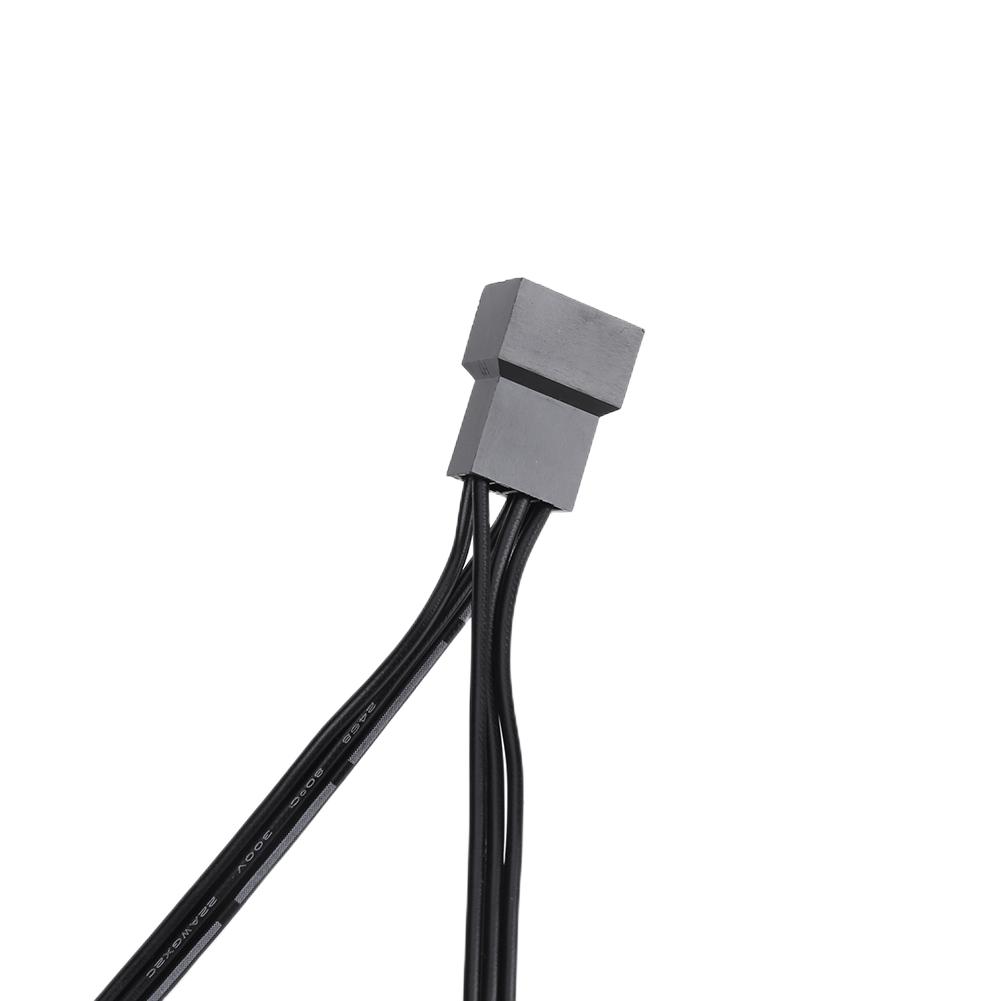 Portable Fan PWM Splitter Female To Male Power Multi Splitter PVC Insulation Material Extension Cable Connector for PC Case Fan