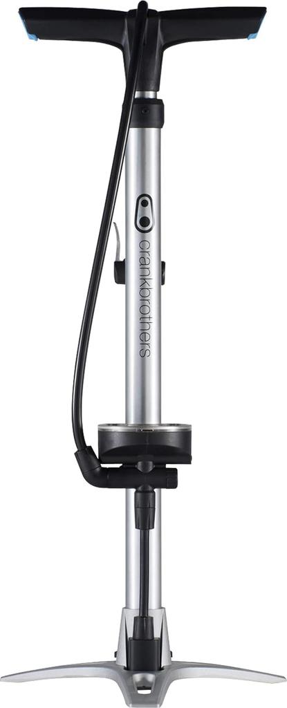 CRANK BROTHERS STERLING FLOOR Bicycle Pump, Silver