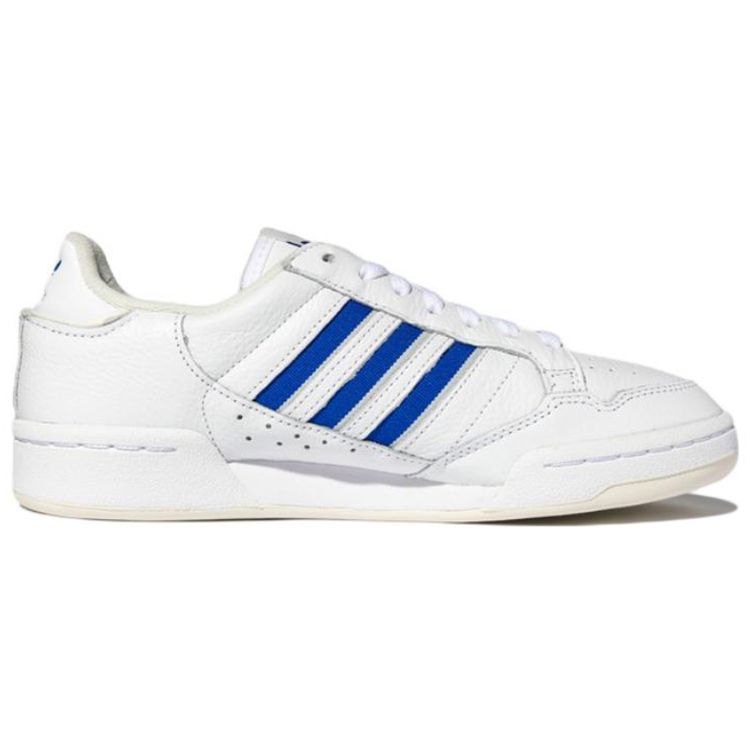 Adidas Originals Slip Resistant Durable Lightweight Low Top Skate Shoes Unisex Skate Shoes White Blue GX4468