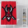 Japanese samurai devil Shower Curtain Waterproof Polyester Fabric Paint Bath Curtains Home Bathroom Decor Curtain With Hook
