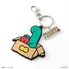 Acrylic charm rubber keychain JOGUMAN