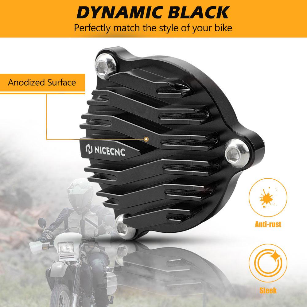 NICECNC For Honda XR650L XR 650L 650 L 1993-2025 2024 2023 2022 2021 2020 Motorcycle Engine Oil Filter Cover Guard Protector