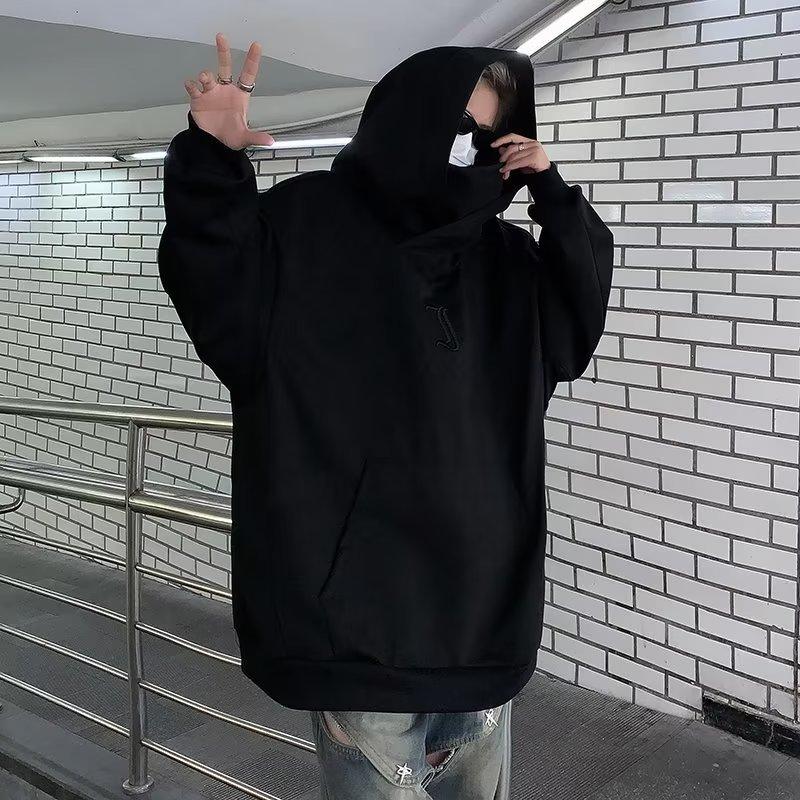 High Street Functional Wind Jacket High Neck Hooded Sweater Men's and Women's Oversize Trendy Brand Versatile Casual Clothes