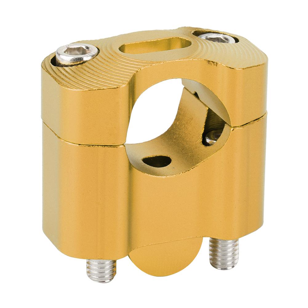 Pair 22mm 28mm 1 8in 7 8in Motorcycle Handlebar Mount Clamps Riser Adapter CNC Aluminum Alloy