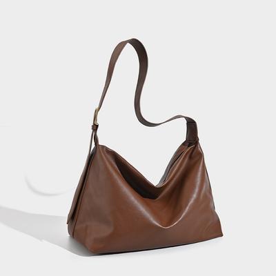 Daily Bag Soft Flat Minimalist Style Shoulder Bag for Women Crossbody
