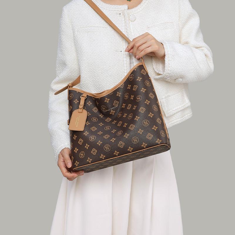 Tote Bag Women'S Bag Versatile High-End Sense Large Capacity Fashion Commuter Trend Sense Shoulder Bag