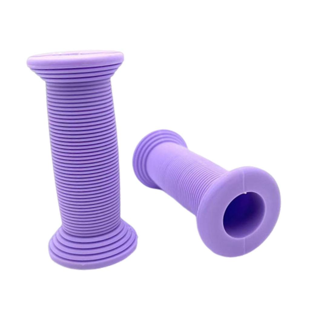 Universal Soft TPE Bicycle Handlebar Grips Non Slip Kids Bike Handlebar Grips Protective for Boys Girls Balance Bikes