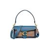 Tabby 26 Leather Shoulder Bag Crossbody Handbag Medium Women Handbags Light-Blue Orange 76105-B4QUI
