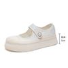 Strictly selected new Chinese board shoes women's national style embroidery summer explosion shallow mouth flat bottom Mary Jane single shoes versat
