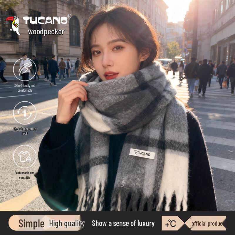

TUCANO Women s Color-block Winter Scarf