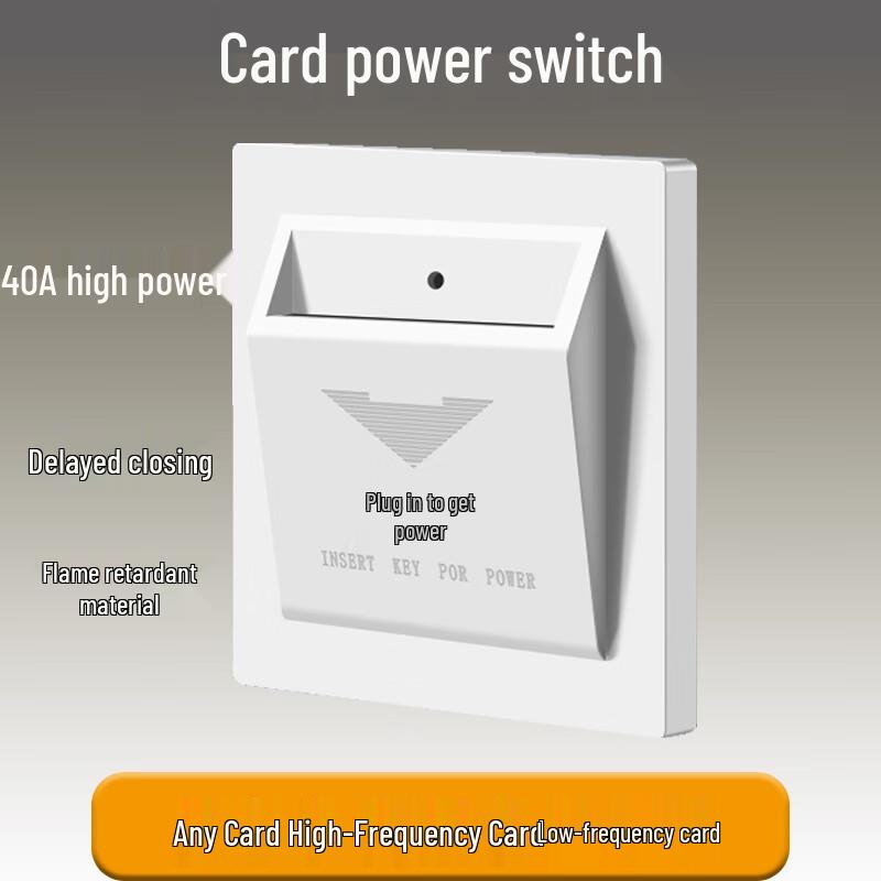 KG-32 Typ 86 Panel przełącznika karty oszczędzania energii w hotelu