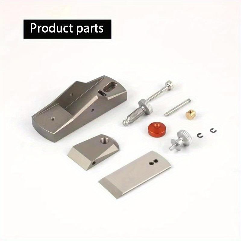 1 szt. Strug stolarski Stop aluminium Mini strug ręczny Płaska płaszczyzna Dolna krawędź Strug do przycinania drewna Narzędzia stolarskie DIY