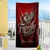 Liverpool Team Customized Name Beach Towel Super Soft Absorbent Suitable For Sports Travel Swimming Yoga Bathroom Beach And Pool
