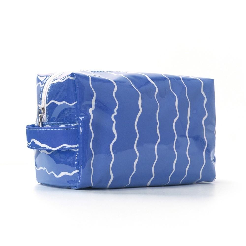 Large Capacity Large Capacity Cosmetic Bag Waterproof Zipper Closure Makeup Bag Office