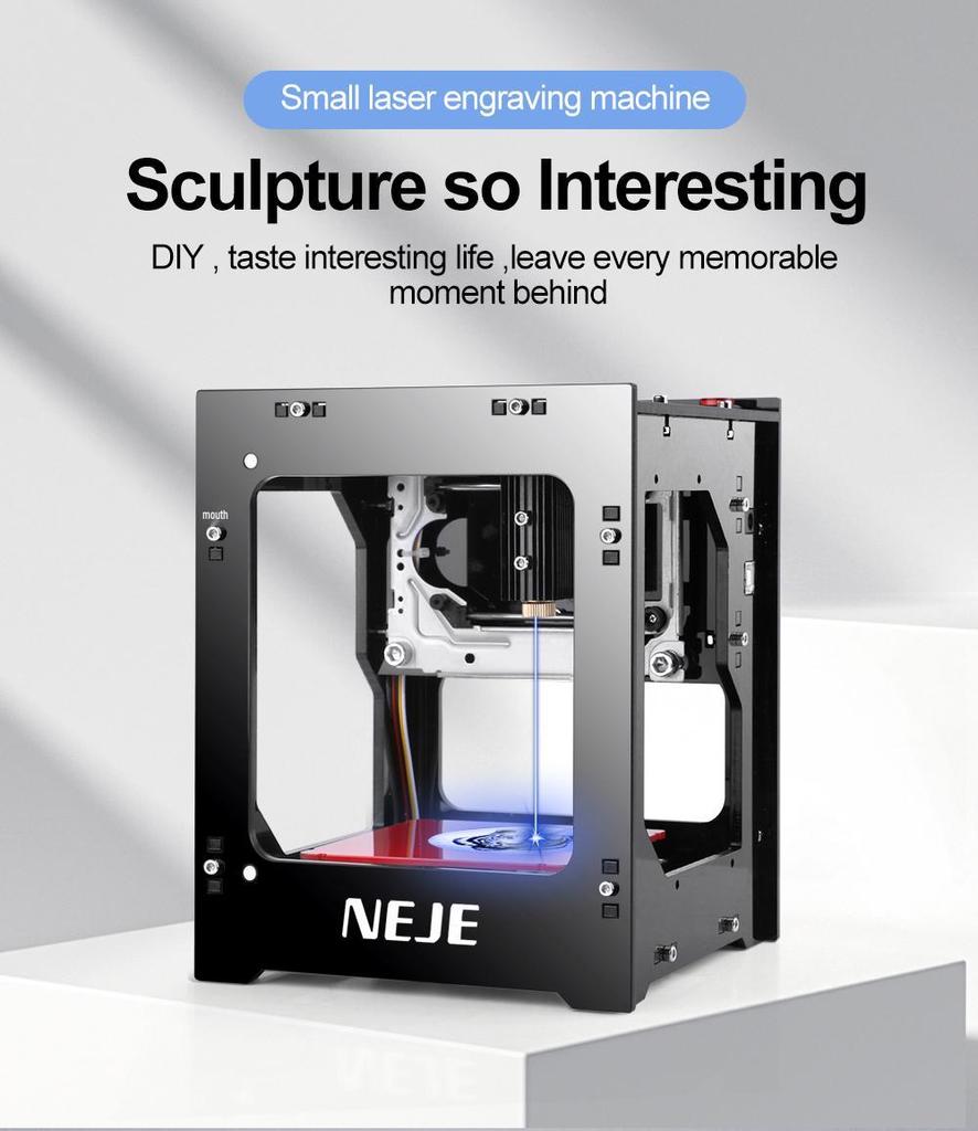 NEJE DK-8-KZ Mini Laser Engraver 3000mw/1500mw Portable Marking Machine