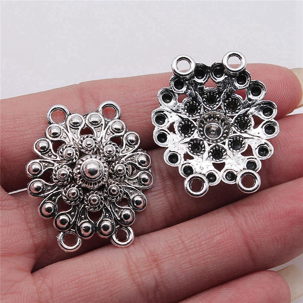 Four-Hole Necklace Connector Accessories Parts Women's Jewellery Bulk Boho Supplies