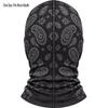 Missing Teeth Pattern Old Man Balaclava Face Mask 3D Face Printed Ski Mask Hood  For Men Woman