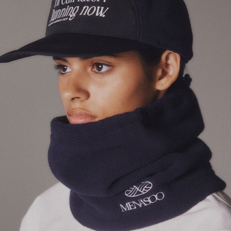 

MENASOO Hide Earmuffs Cap_Navy Navy_F