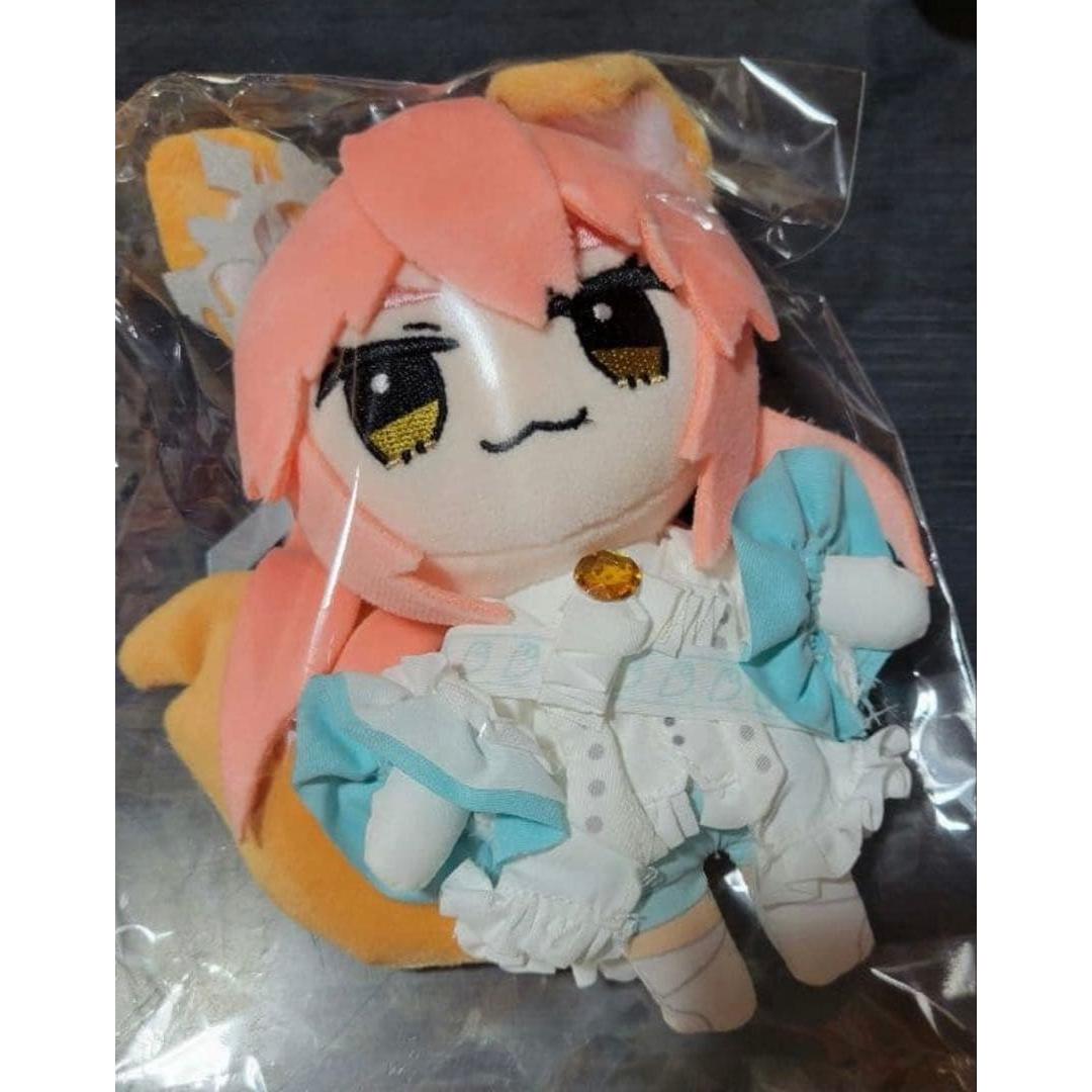 Wada Arco Exhibition Plush Toy Tamamo no Mae Fate FGO Badge Acrylic Card