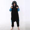 Hot-Selling Eevee Cartoon Animal Onesie Couple Halloween Theme Fleece Homewear