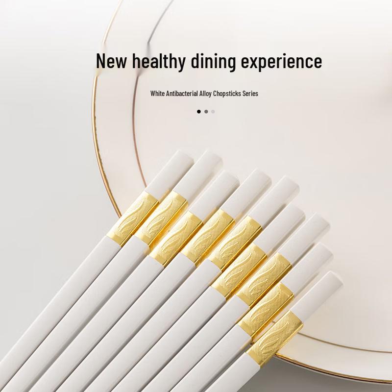 Premium Antibacterial Alloy Chopsticks