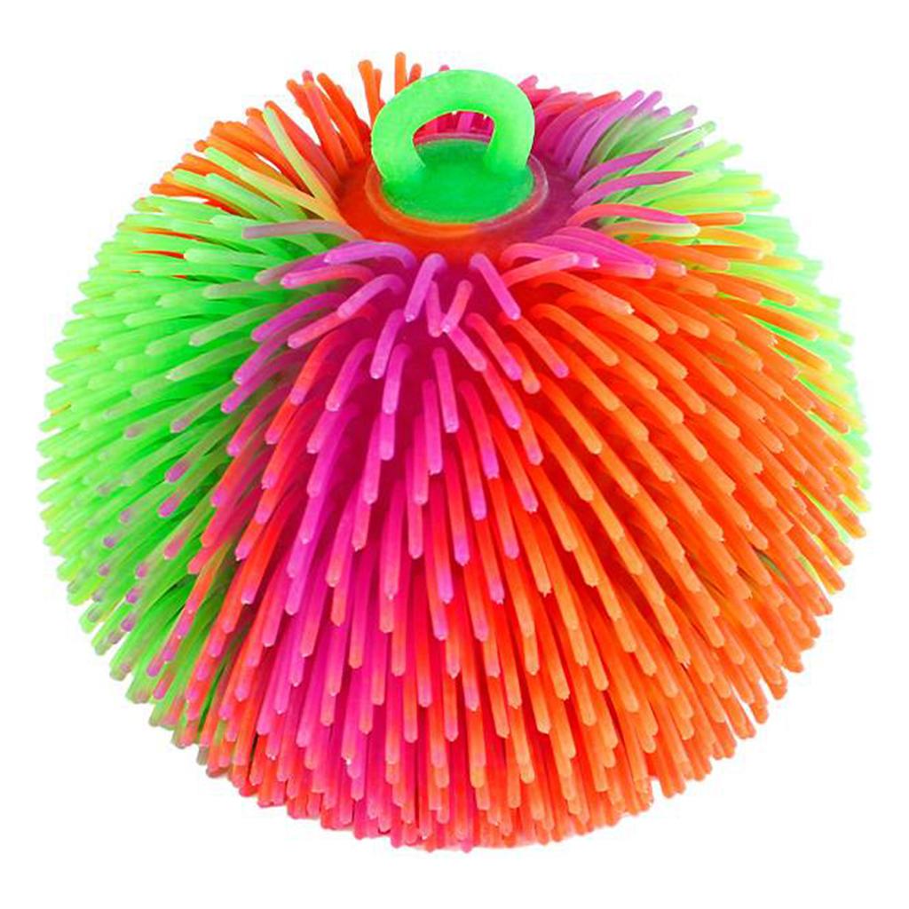 Large Stretchy Sensory Ball with Lights Soft Spiky Balls 18cm/7.09in for Boys Girls Fun Classroom Prizes Party Favors