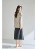Spring-Summer Minimalist V-Neck Women's Loose Casual Suit Jacket