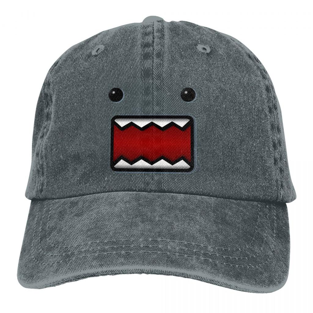Face Shaded Classic Baseball Caps Peaked Cap Domo Kun Sun Shade - Main Image