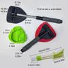 Windshield Cleaning Set Features Telescoping Rod And 6 Washable Microfiber Cleaning Pad