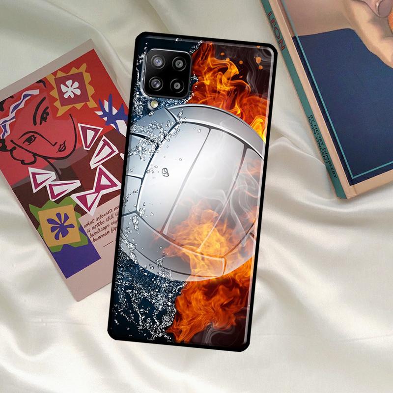 Volleyball Sport Case For Samsung Galaxy A52 A32 A12 A51 A71 A53 A33 A23 A13 A52S A14 A34 A54 A50 A70 Cover