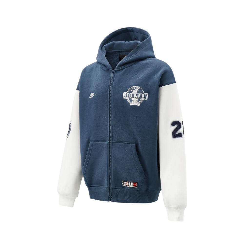 Jordan Jackets Men s Blue Hooded Moderate Other IO9824-479 M