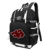 Anime Naruto Backpack for Teen Boys Girls Back To School Backpack Student Schoolbag Men Women Leisure Usb Travel Bags Rucksack