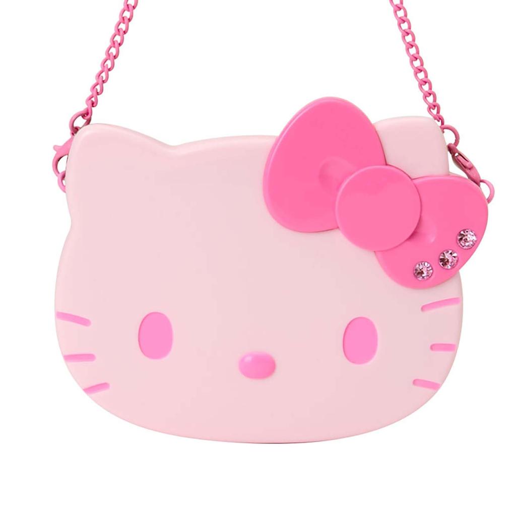 Sanrio Mirror Love Hello Hello Kitty Pink 407135 Chain-Attached Double-Sided (I Kitty)