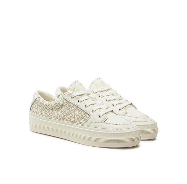 Кроссовки Tommy Hilfiger Vulc Leather Sneaker Monogram