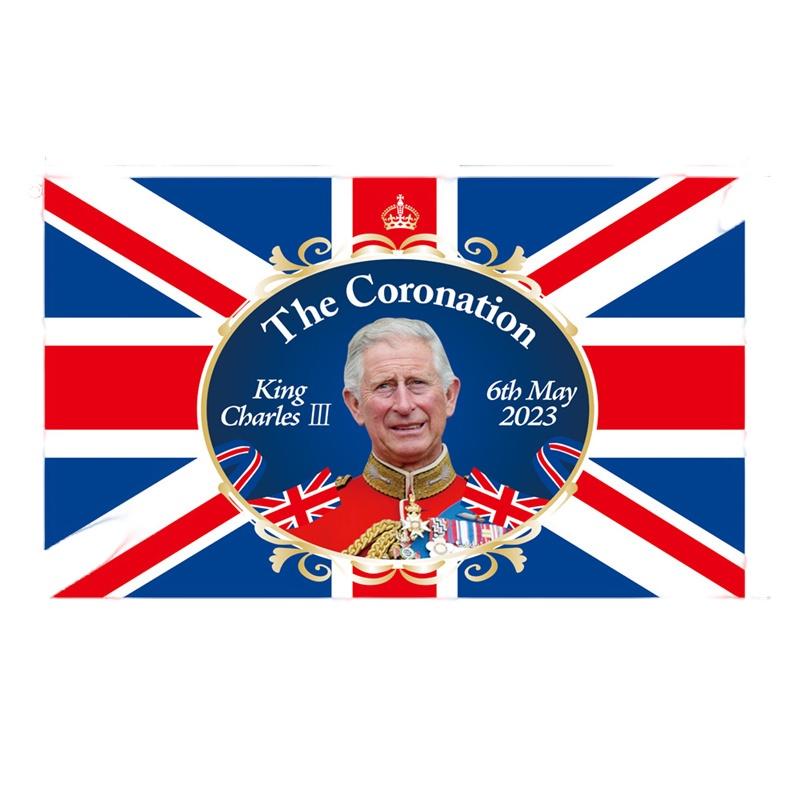 Wufudtp Charles Iii Flag Hintergrundtuch 90x150cm Outdoor Union Jack Flagge