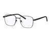SHINU Brand 134mm Small Width Unisex Square Frames Metal Front TR90 Temple Spring Hinge Eyeglass Frames Small Face SH001