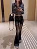 Versatile 2024 Trendy Low-Waisted Slimming Stretch Denim Micro-Flare Jeans