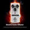 Guitar Effect Pedal Compressor 9V Adapter Power Supply 6.35mm Audio Plug Guitar Accessories Stringed Instruments Parts