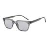 Sunglasses men's high-end sense new fashion plain makeup versatile European and American style show face small square sunglasses women