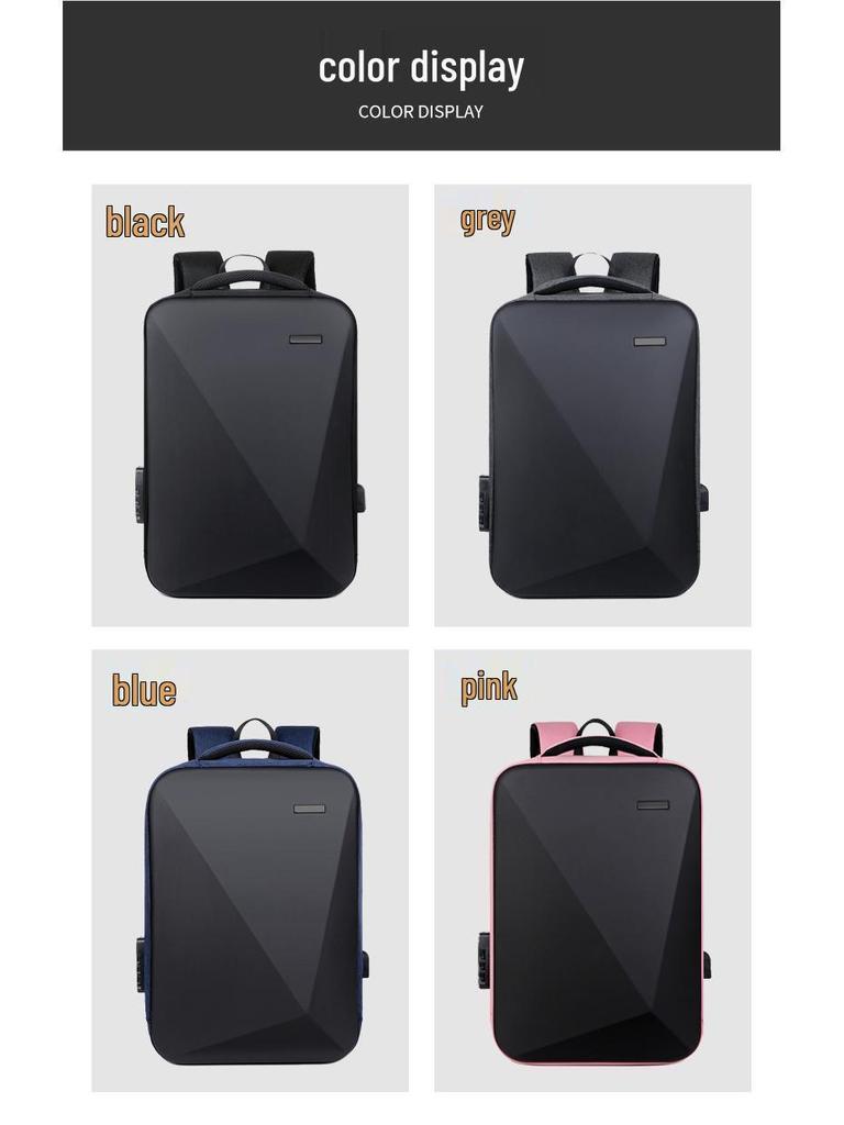 Unisex Anti-Theft Waterproof Business & Travel Backpack