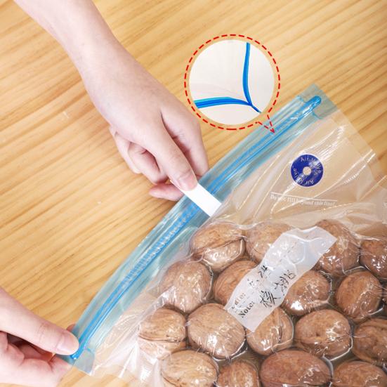 5 bucăți saci de etanșare sub vid de calitate alimentară de capacitate mare PE carne pentru depozitarea legumelor saci de etanșare cu supape de aer accesorii de bucătărie