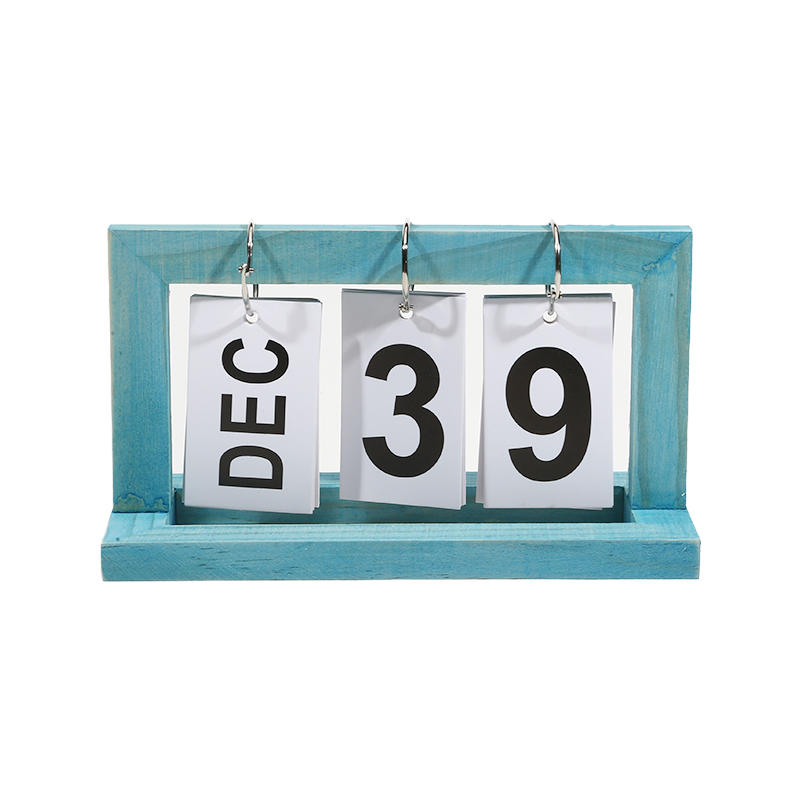 Simple Wooden Calendar, Flip Page Home Gift Decoration, Desktop Perpetual Photo Decoration2025 NEW2025 NEW
