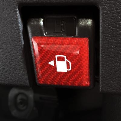 HASEPRO Magical Carbon NEO Fuel Lid Opener Emblem Red NFOE-1RED